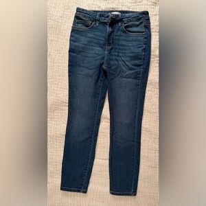 LC Lauren Conrad Dark Blue Straight Leg Jeans
